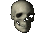 Rotating skull